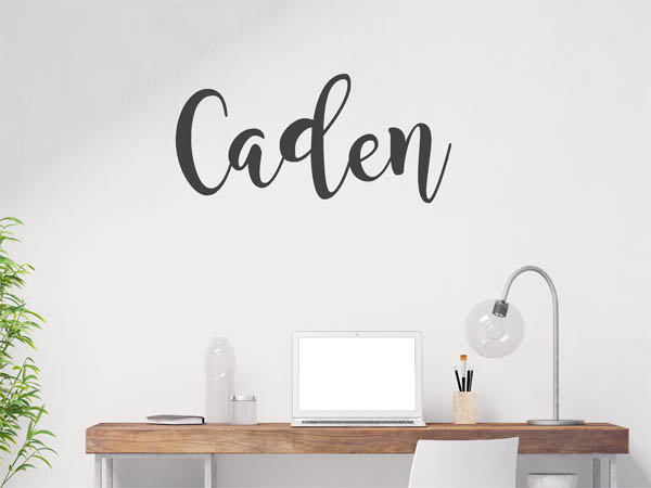 Wandtattoo Caden in Handschrift