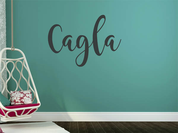 Wandtattoo Cagla in Handschrift