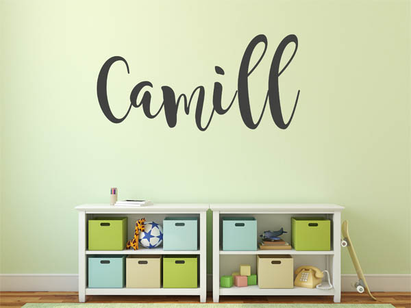 Wandtattoo Camill in Handschrift