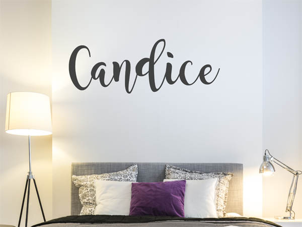 Wandtattoo Candice in Handschrift
