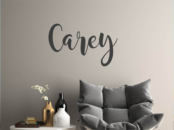 Wandtattoo Carey in Handschrift