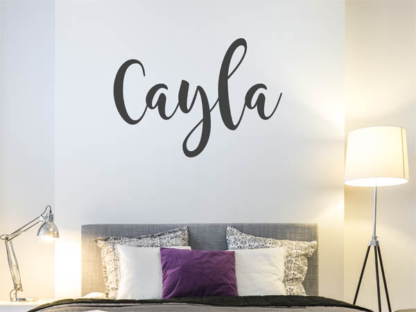 Wandtattoo Cayla in Handschrift