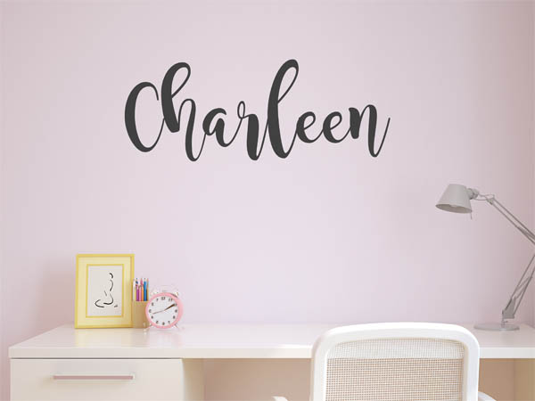 Wandtattoo Charleen in Handschrift