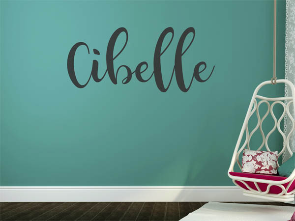 Wandtattoo Cibelle in Handschrift