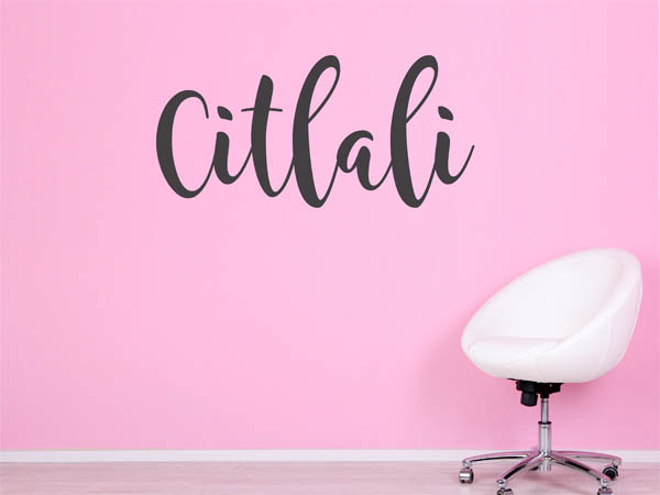 Wandtattoo Citlali in Handschrift
