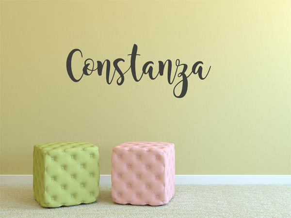 Wandtattoo Constanza in Handschrift