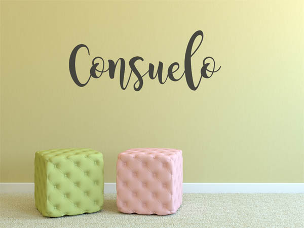 Wandtattoo Consuelo in Handschrift