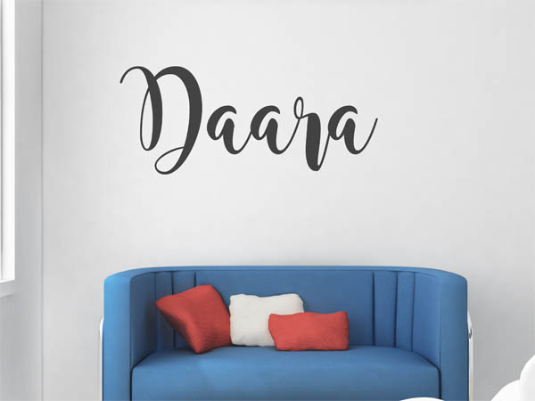 Wandtattoo Daara in Handschrift