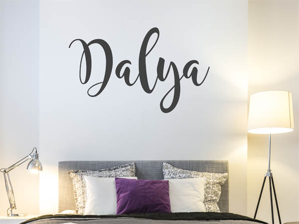 Wandtattoo Dalya in Handschrift