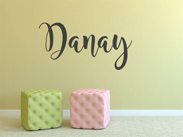 Wandtattoo Danay in Handschrift