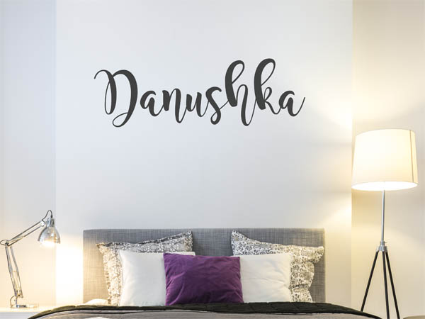 Wandtattoo Danushka in Handschrift