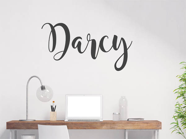 Wandtattoo Darcy in Handschrift