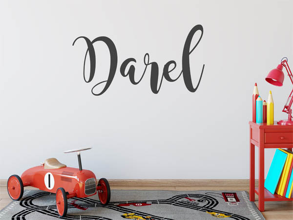 Wandtattoo Darel in Handschrift