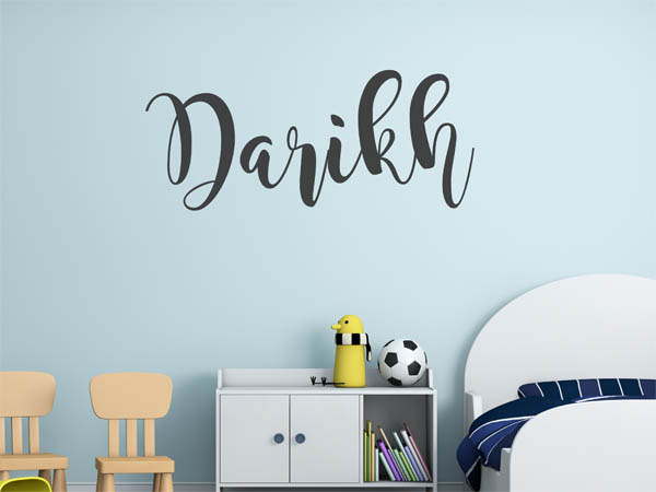Wandtattoo Darikh in Handschrift