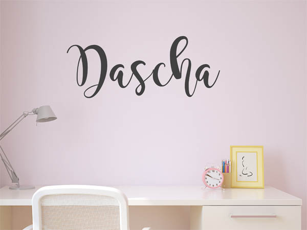 Wandtattoo Dascha in Handschrift