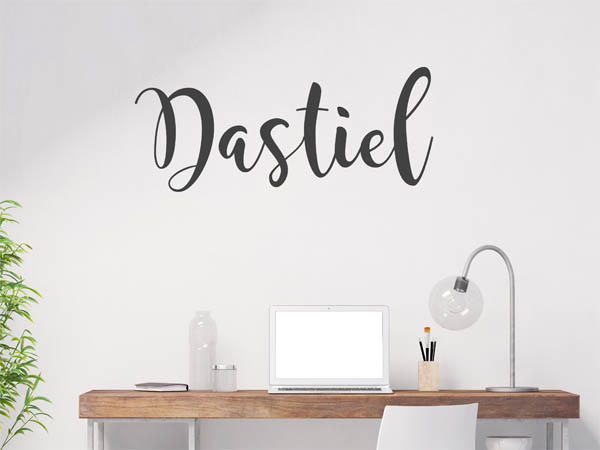 Wandtattoo Dastiel in Handschrift