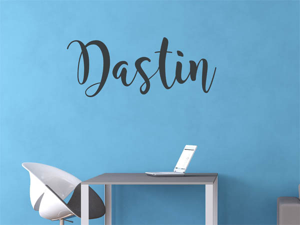 Wandtattoo Dastin in Handschrift