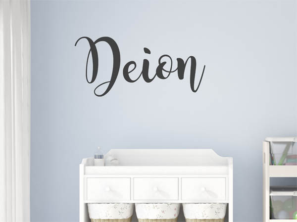 Wandtattoo Deion in Handschrift