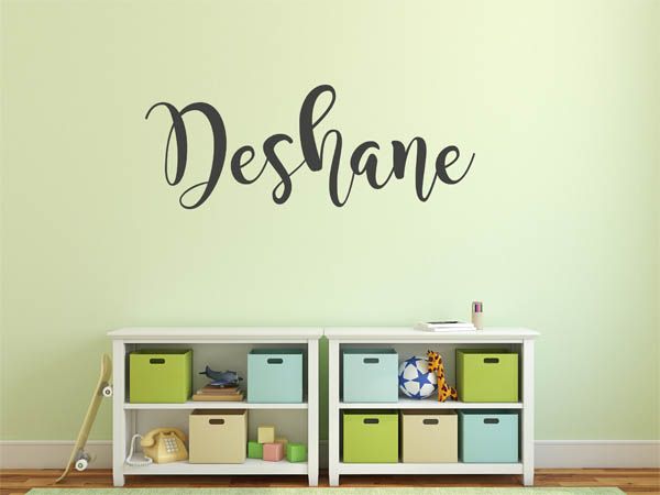 Wandtattoo Deshane in Handschrift