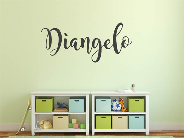 Wandtattoo Diangelo in Handschrift