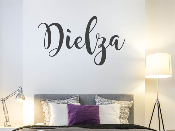 Wandtattoo Dielza in Handschrift