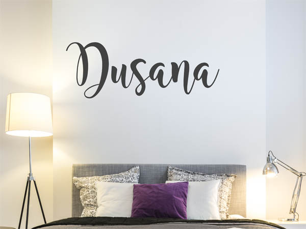 Wandtattoo Dusana in Handschrift