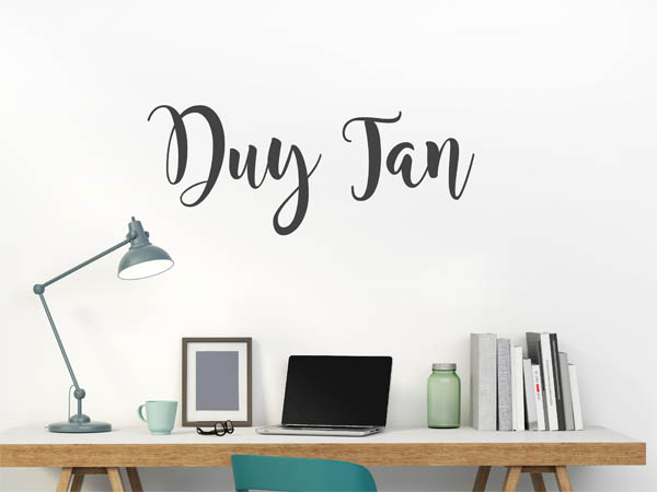 Wandtattoo Duy Tan in Handschrift