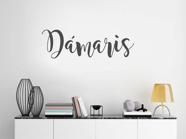 Wandtattoo Dámaris in Handschrift