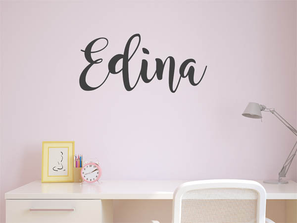 Wandtattoo Edina in Handschrift