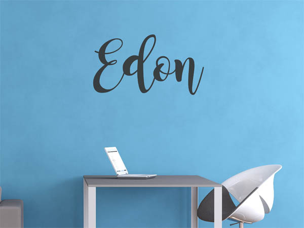 Wandtattoo Edon in Handschrift