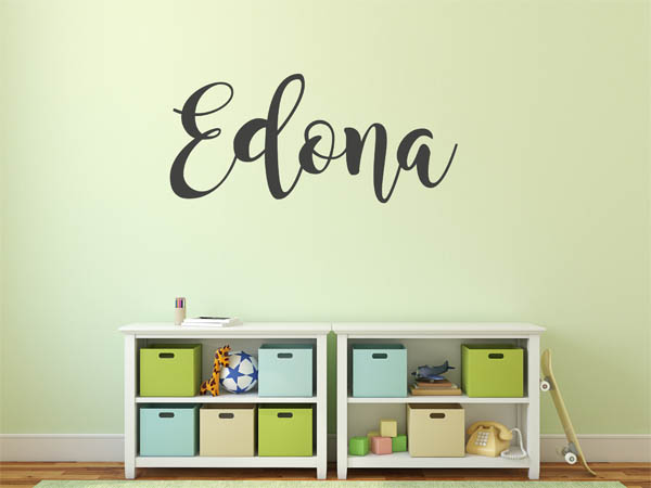 Wandtattoo Edona in Handschrift