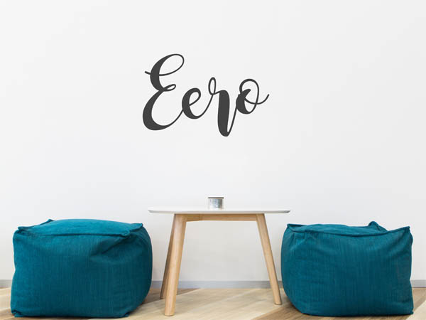 Wandtattoo Eero in Handschrift