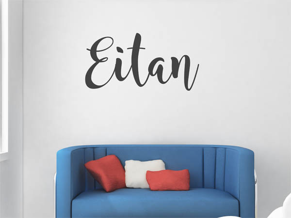 Wandtattoo Eitan in Handschrift