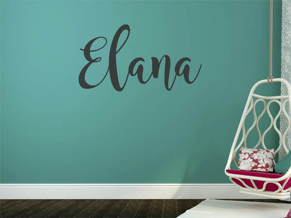 Wandtattoo Elana in Handschrift