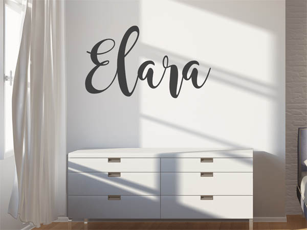 Wandtattoo Elara in Handschrift