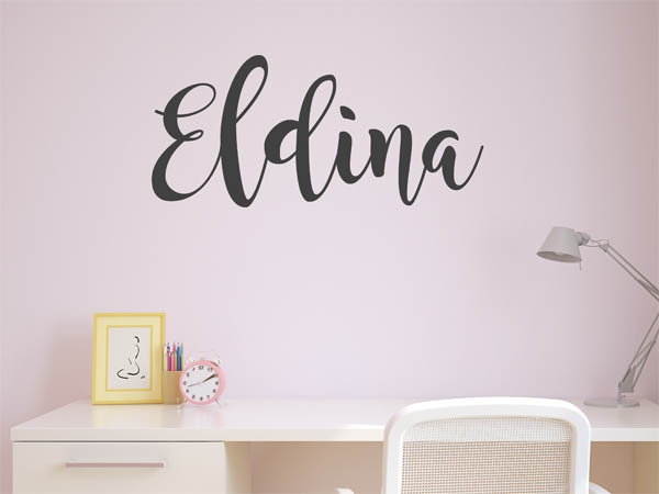Wandtattoo Eldina in Handschrift