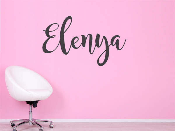 Wandtattoo Elenya in Handschrift