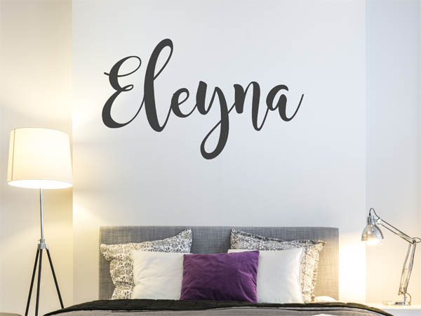 Wandtattoo Eleyna in Handschrift
