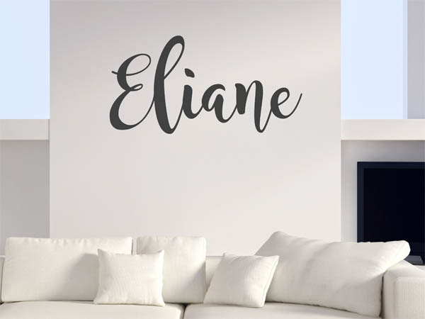Wandtattoo Eliane in Handschrift