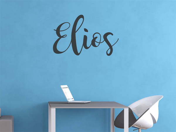 Wandtattoo Elios in Handschrift