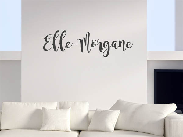 Wandtattoo Elle-Morgane in Handschrift