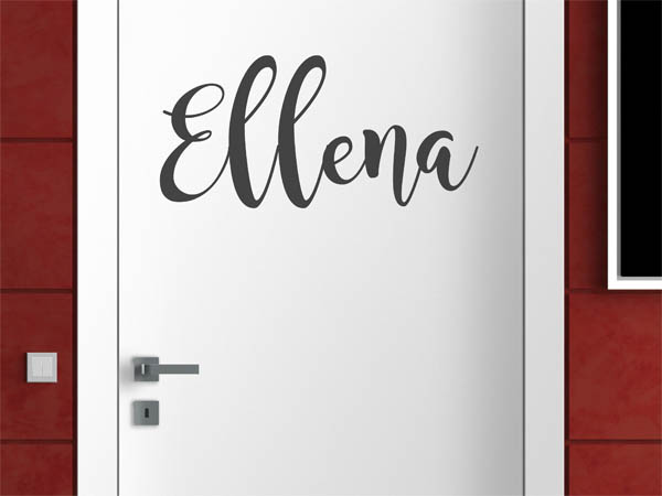 Wandtattoo Ellena in Handschrift