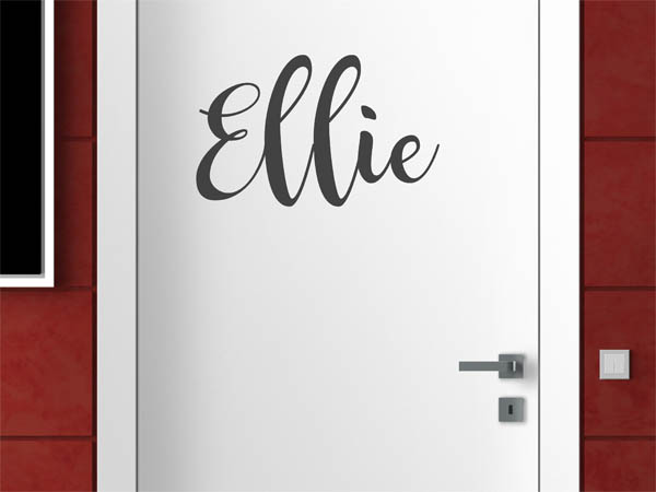 Wandtattoo Ellie in Handschrift