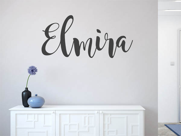 Wandtattoo Elmira in Handschrift