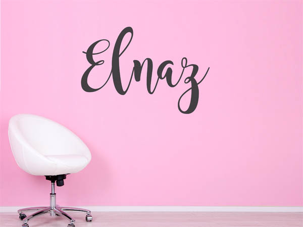 Wandtattoo Elnaz in Handschrift