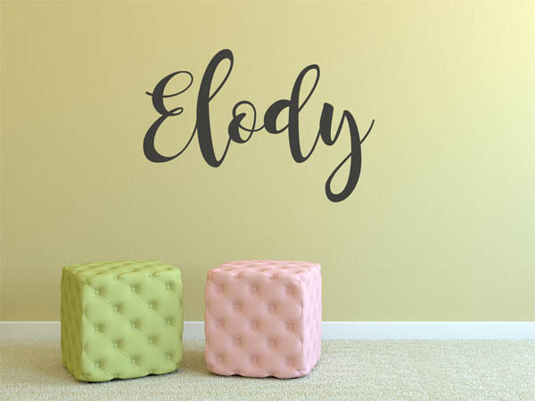 Wandtattoo Elody in Handschrift