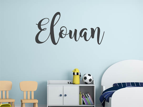 Wandtattoo Elouan in Handschrift
