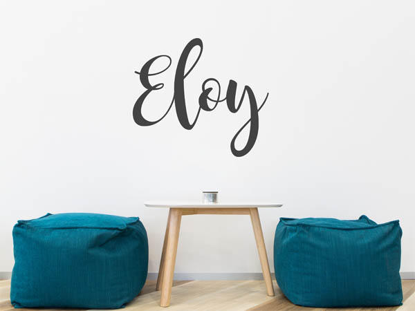 Wandtattoo Eloy in Handschrift