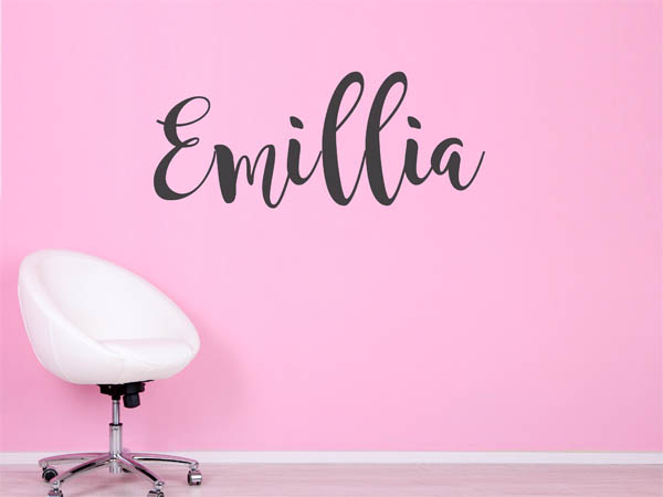 Wandtattoo Emillia in Handschrift