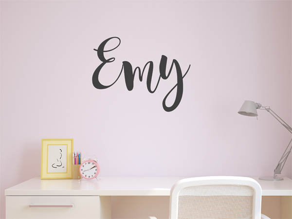 Wandtattoo Emy in Handschrift